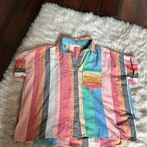 Colorful boxy surf 🏄‍♀️ shirt
